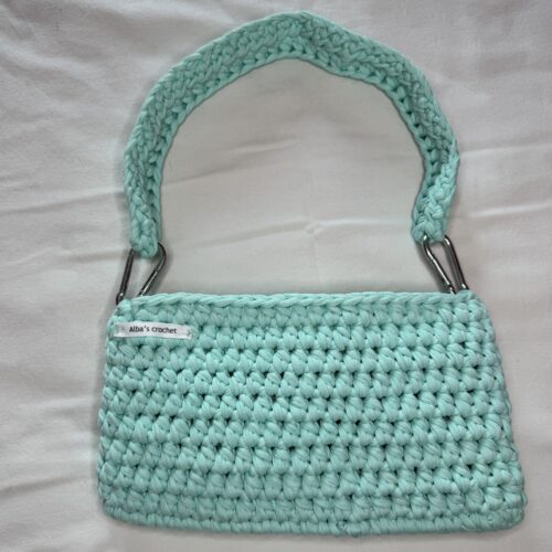 Borsa sport verde acqua