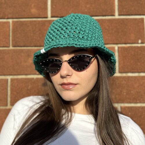 Cappello da pescatore verde